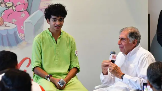 శంతను నాయుడుతో రతన్ టాటా