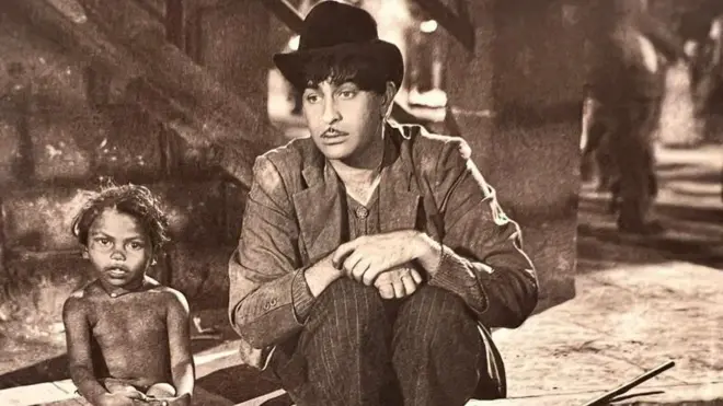 ફિલ્મ ‘આવારા’ના એક દૃશ્યમાં રાજ કપૂર