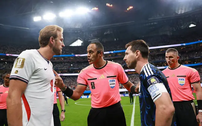 Harry Kane e Lionel Messi