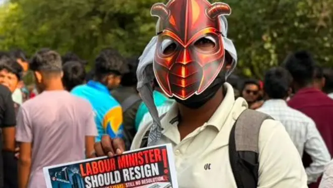 कॉक्रोच जनता पार्टीचं आंदोलन