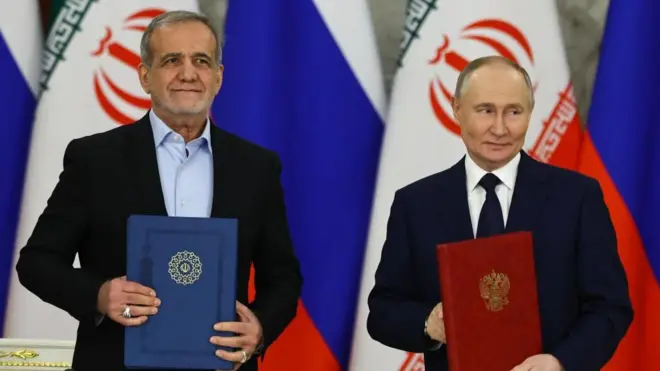 پزشکیان و پوتین