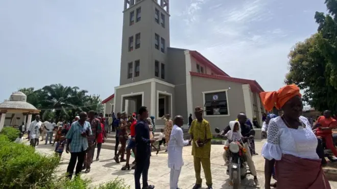 Ile ijosin St Francis Catholic Church nilu Ọwọ nipinlẹ Ondo