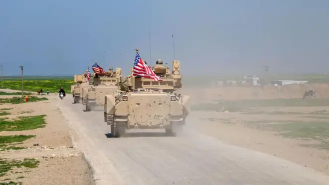 تانک آمریکایی در سوریه