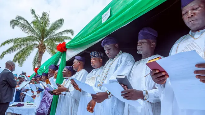 Aworan awọn alaga tuntun ni ipinlẹ Osun