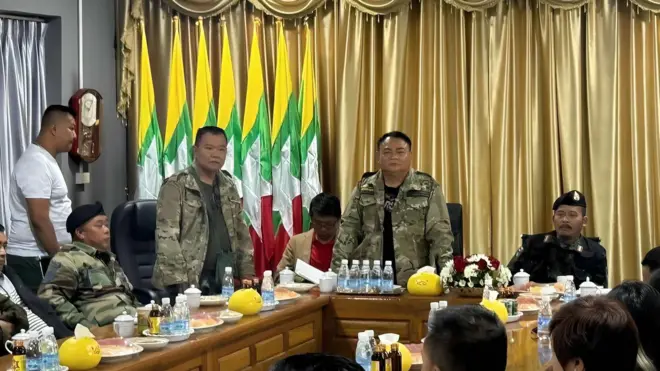 BGF ခေါင်းဆောင် ဗိုလ်မှူးကြီးစောချစ်သူ က ဇန်နဝါရီ ၁၄ ရက် က ရွှေက္ကို က တရုတ်လုပ်ငန်းရှင်တွေကို ခေါ်ယူသတိပေးခဲ့တယ်ဆိုတဲ့အစည်းအဝေး