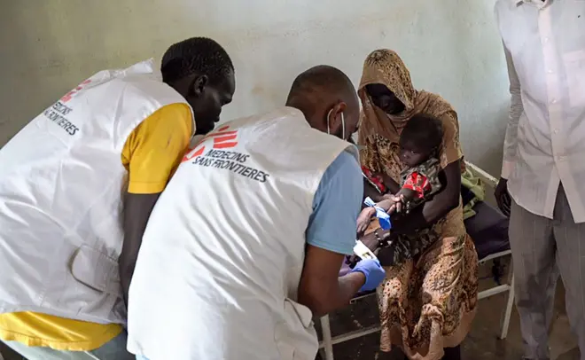 ድንበር የለሽ ሃኪሞች (ኤምኤስኤፍ) እአአ ከ2014 ጀምሮ በኢትዮጵያ ጋምቤላ ክልል ለሚገኙ ስደተኞች የሕክምና አገልግሎት ሲሰጥ ቆይቷል