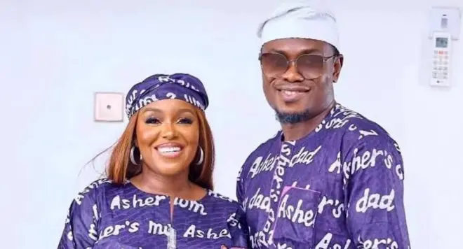 Biola Adebayo ati ọkọ rẹ, Akinrinde