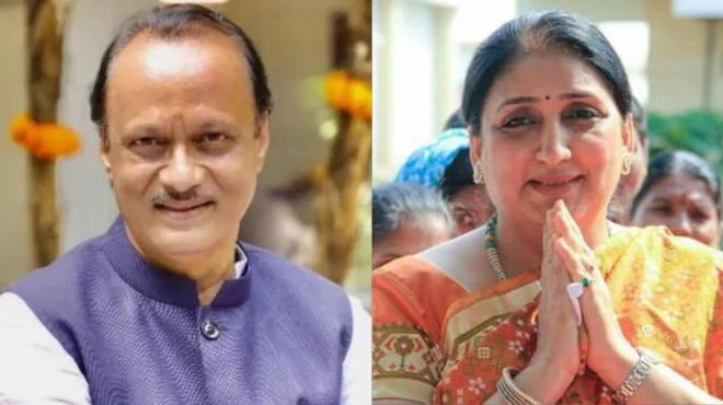 अजित पवार सुनेत्रा पवार