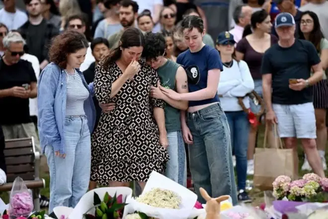 اندوه و سوگ مردم در استرالیا