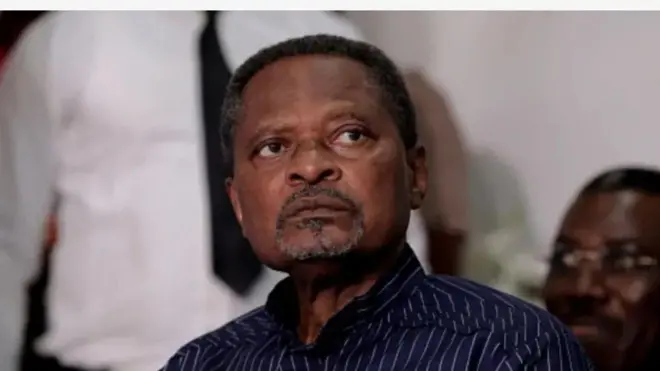 Oloogbe Anicet Ekane, o n wo orere ninu aworan yii.