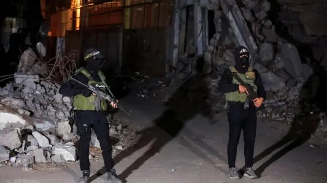 دو نیروی مسلح حماس در غزه