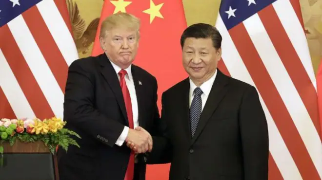 ट्रम्प आणि जिनपिंग