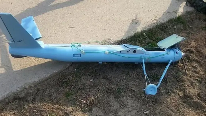 Diyaaradaha Drones ayaa kasoo tallaabay xadka Kuuriyada Waqooyi
