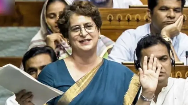 प्रियंका गांधी ने शिक्षा सुधार को लेकर बनाई गई सरकार की हाई पावर्ड टास्क फ़ोर्स पर तंज़ किया