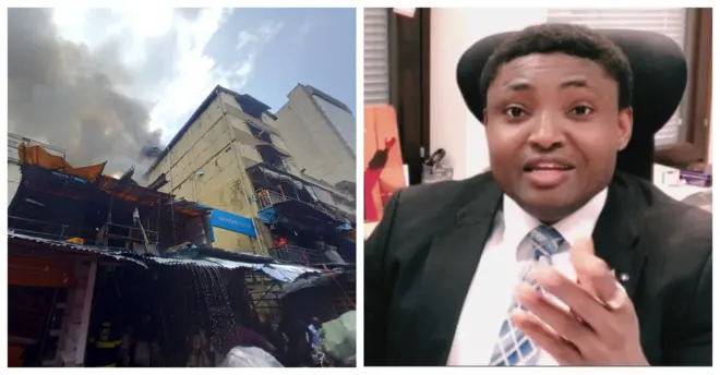 Aworan Oja Balogun ati Simon Epka