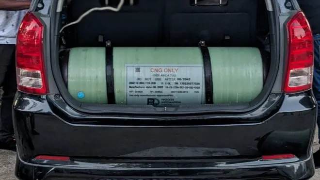 Agolo CNG to wa lẹyin ọkọ