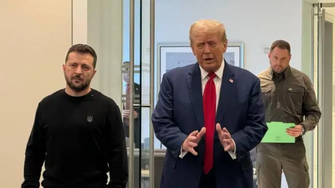 Зеленський і Трамп 