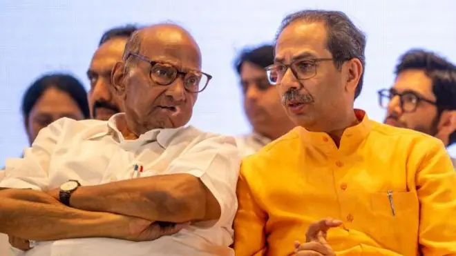 शरद पवार आणि उद्धव ठाकरे