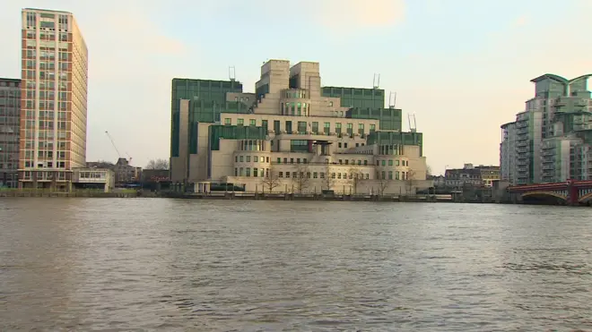 イギリスの対外情報部（MI6）の建物