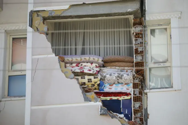 د زلزلې ویجاړی