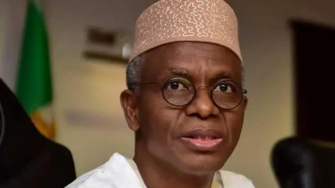 Nasir El-Rufai wọ igo ojú, ó ń wo ọ̀ọ́kán