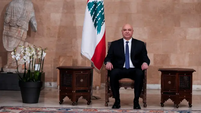 الرئيس اللبناني جوزاف عون.
