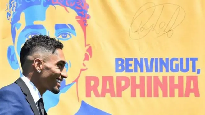 انتقال رافینیا از لیدز یونایتد می‌تواند تا ۵۵ میلیون پوند برای بارسلونا خرج بردارد