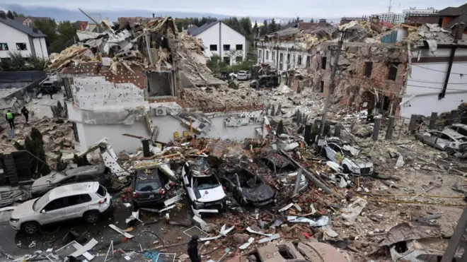 Київ після нічної атаки