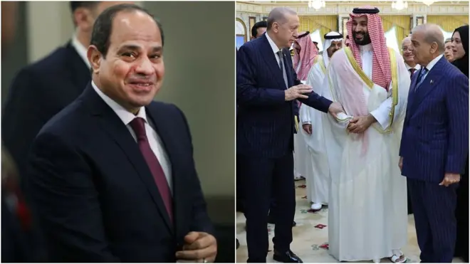 Shehbaz Sharif, Muhammad Bin Salman, Turkish and Egyptian presidents