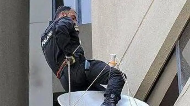 تصویر جمعآوری ماهواره در ایران که سال ۱۳۹۰ منتشر شده بود