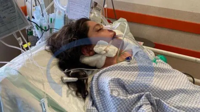 این تنها تصویری است که از زمان بستری شدن مهسا امینی از او منتشر شده است