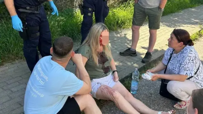 Постраждала українка в Гдині 