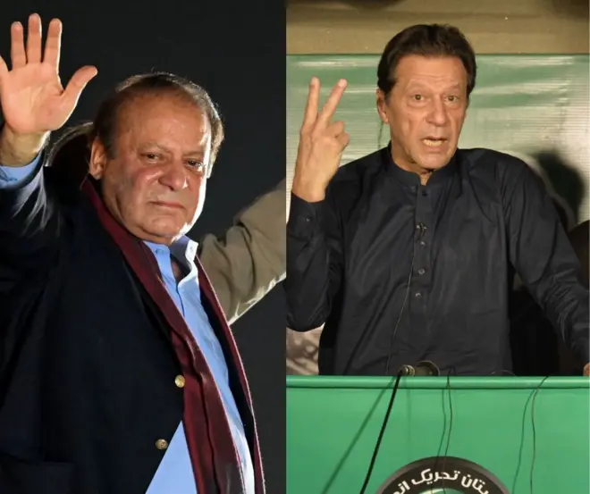 عمران خان، نواز شریف