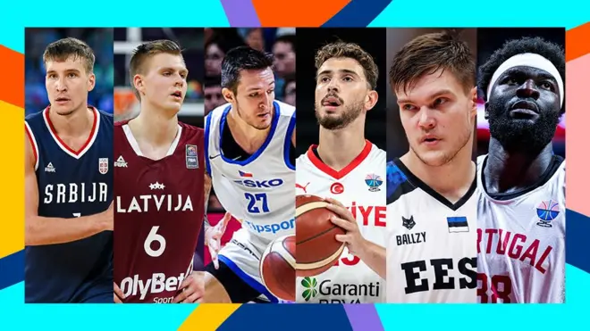 Bogdan Bogdanović, Kristaps Porzingis, Vit Krejči, Alperen Šengun, Maik Kotsar (otpao u poslednji čas) i Nimijaš Keta predvodiće selekcije iz grupe A na Evrobasketu