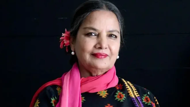 شبانہ اعظمی نے 1974 میں فلم 'انکور' سے ہندی سنیما میں قدم رکھا تھا
