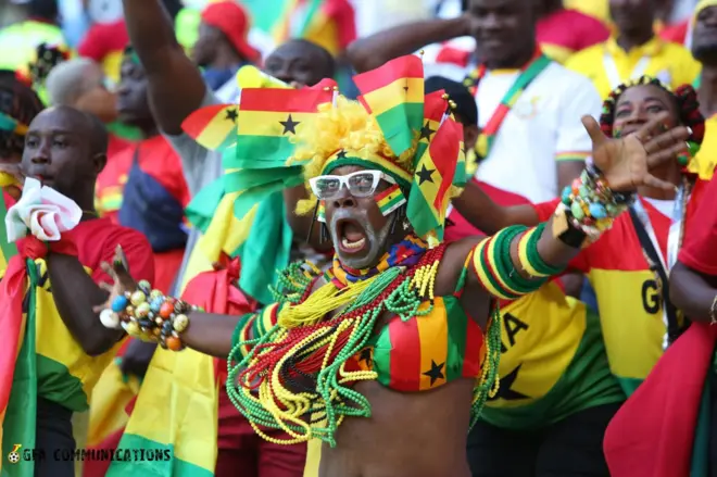 Ghana football fans 