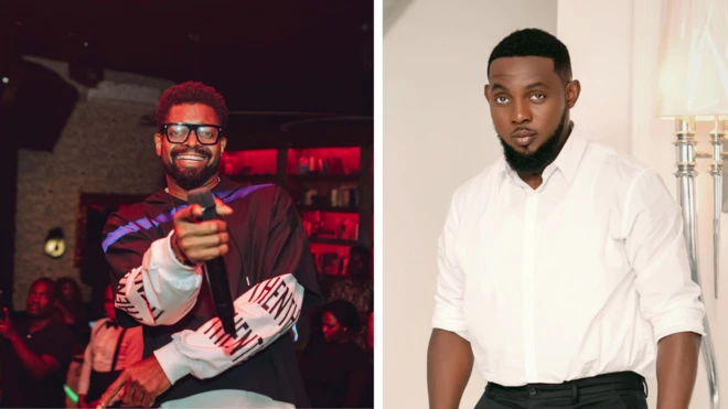 Basketmouth and AY Makun