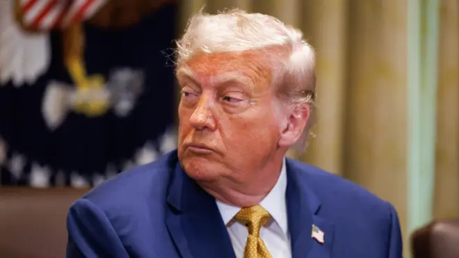 الرئيس الأمريكي دونالد ترامب