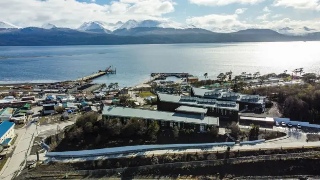 O Centro Internacional do Cabo Horn em Puerto Williams, Chile