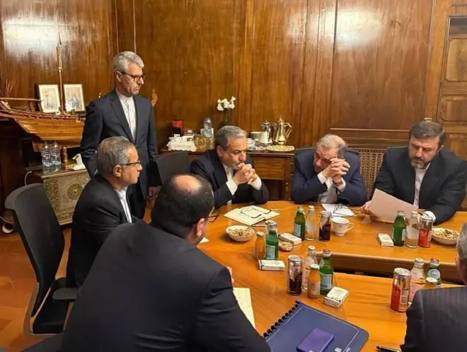 هیئت ایرانی به سرپرستی عباس عراقچی، وزیر خارجه در این دور از مذاکرات حضور داشتند 