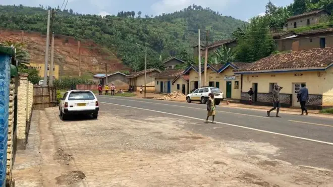 Aha ubusanzwe hahoraga abant benshi n'imodoka nyinshi