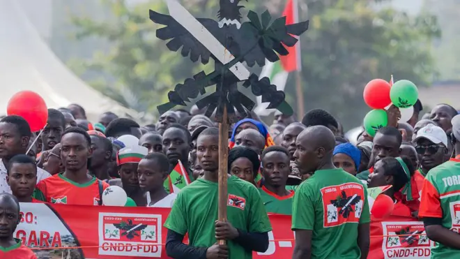 Abanywanyi ba CNDD FDD nibo bagaragaye cane muri iyi myiyamamazo