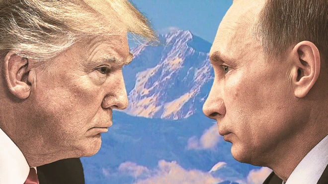 Donald Tramp i Vladimir Putin
