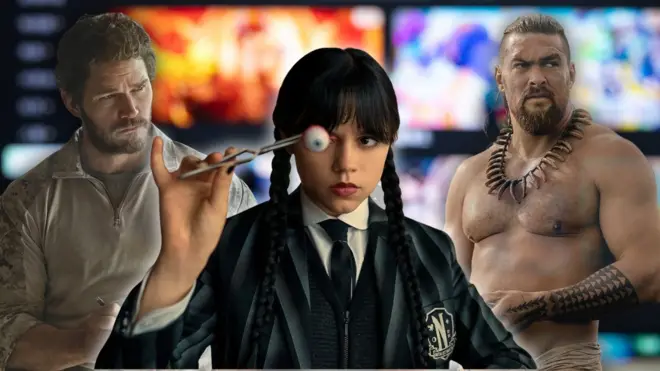 Колаж - серіали серпня