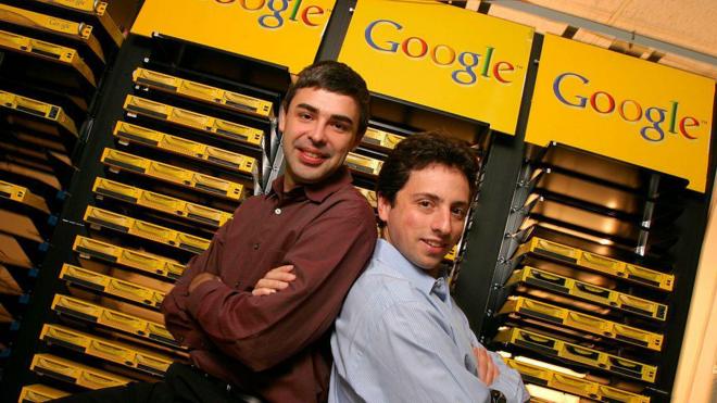 Larry Page y Sergey Brin 