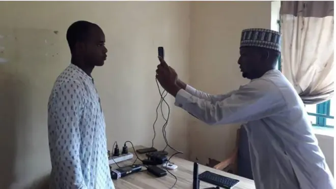 Aworan aaye iforukọsilẹ INEC