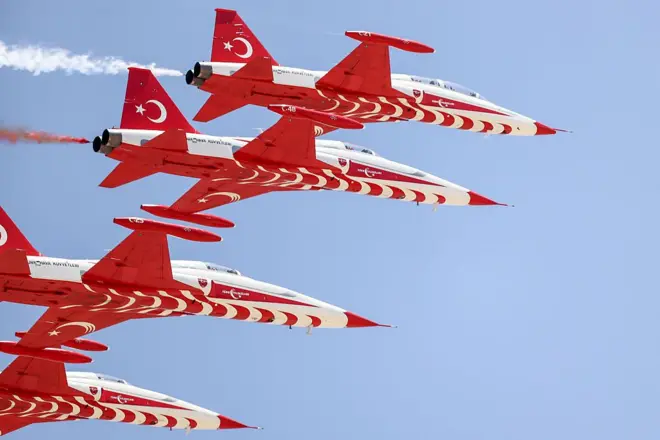 جنگندههای ترکیه