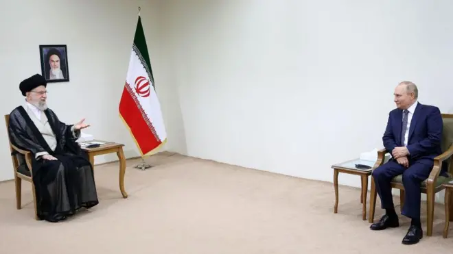 پوتین و خامنه‌ای