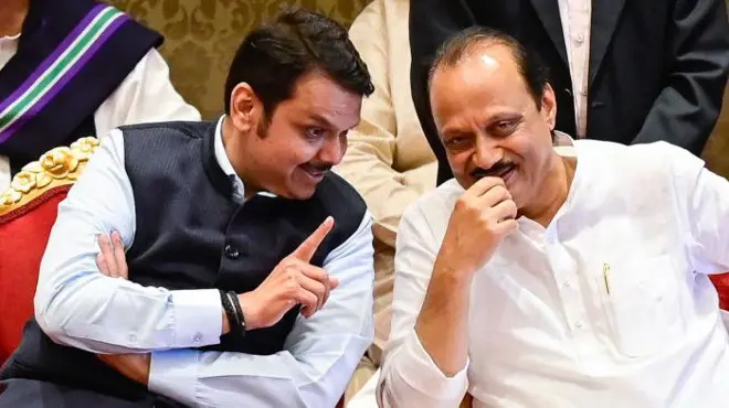अजित पवार देवेंद्र फडणवीस
