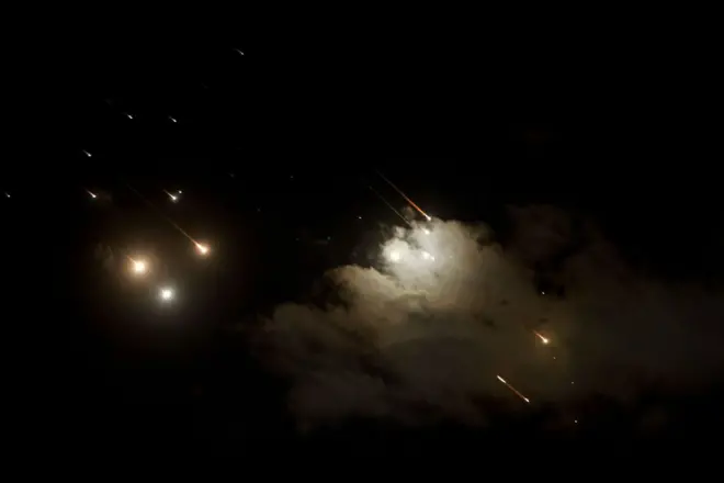 इसराइल पर ईरान का हमला